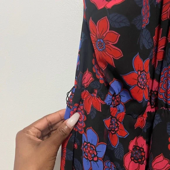 Modcloth Floral Halter Dress - Picture 2 of 5